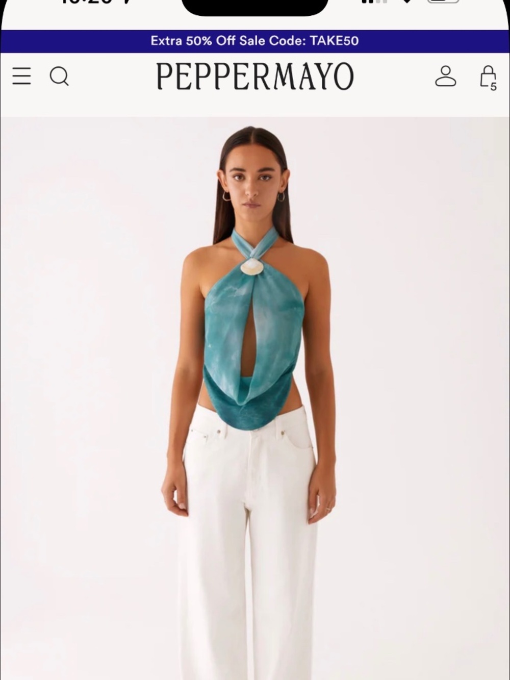 BNWT Peppermayo top